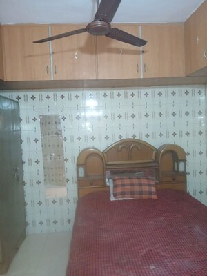 Bathroom in 1 BHK Apartment at Vasant Valley Complex, Malad East – for Rent