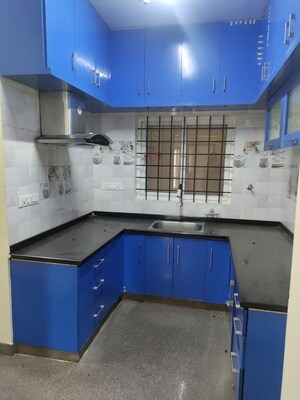 Kitchen in 3 BHK Builder Floor at Rajaji Nagar – for Rent