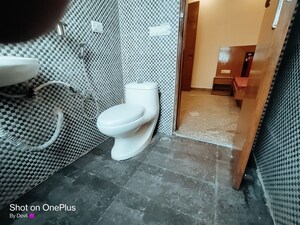 Bathroom in 1 RK Builder Floor at Sushant Lok I – for Rent
