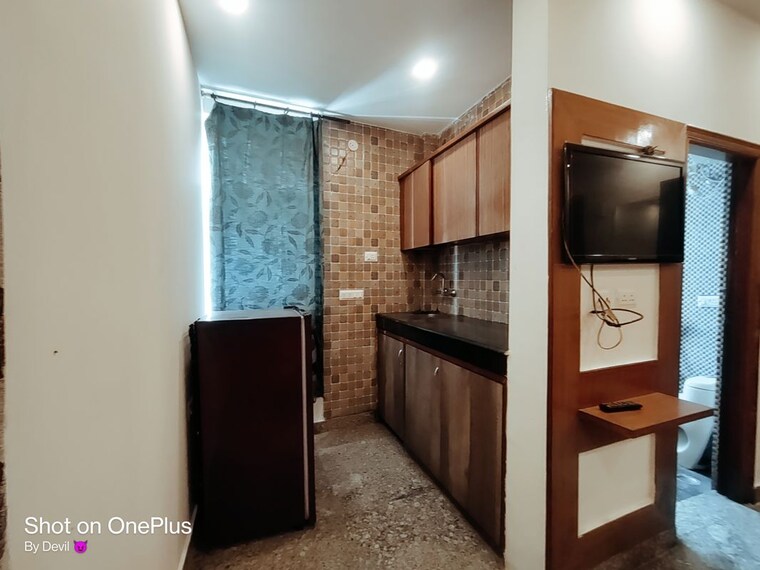 Kitchen, sushant lok i 1 RK 390 Sq.Ft. Builder Floor In Sushant Lok I Gurgaon 10687469