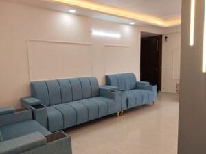 Living Room in 4 BHK Apartment at Vaishali Nagar – for Rent