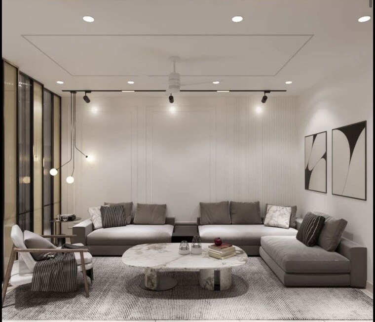 Living Room, aurobindo-the-regent 3 Bedroom 1595 Sq.Ft. Apartment In Kondapur Hyderabad 10687468