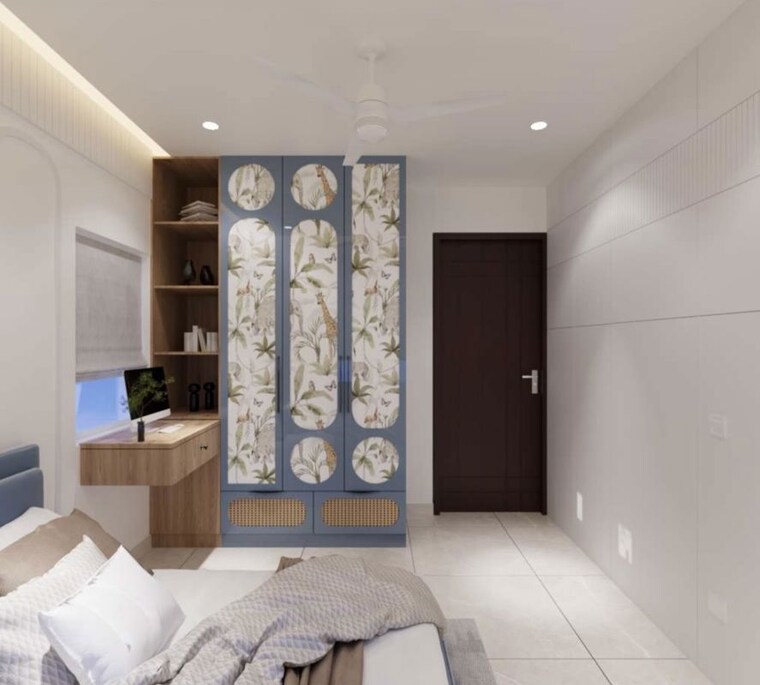 Bedroom, aurobindo-the-regent 3 Bedroom 1595 Sq.Ft. Apartment In Kondapur Hyderabad 10687468