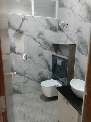 Bathroom in 3 BHK Builder Floor at Basaveshwara Nagar – for Rent