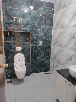 Bathroom in 3 BHK Builder Floor at Basaveshwara Nagar – for Rent