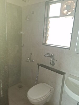 Bathroom in 2 BHK Apartment at Nyati Evita, Dhanori – for Rent