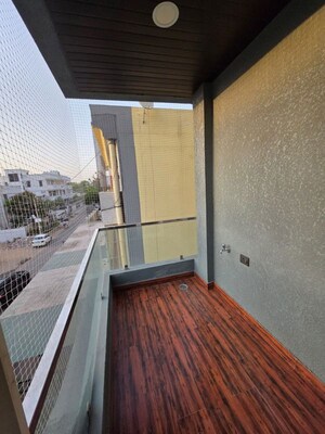 Balcony in 2 BHK Builder Floor at Sharma Colony – for Rent
