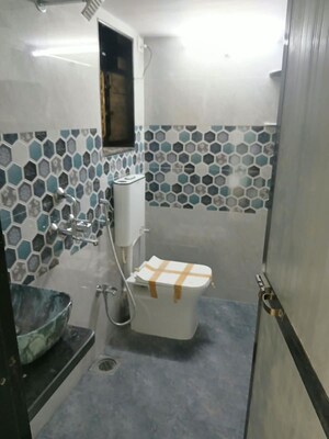 Washroom in 1 BHK Apartment at Pushkraj Apartments, Goregaon East – for Rent