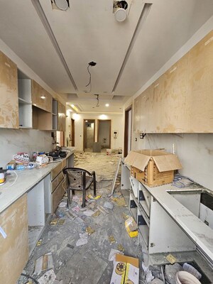 Kitchen in 3 BHK Builder Floor at Hari Nagar – for Sale