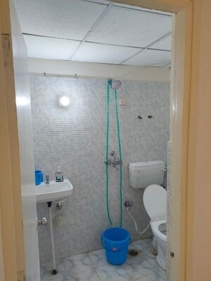 Bathroom in 2 BHK Apartment at Bedarwals Sixty Three Golf Drive, Sector 63 – for Rent