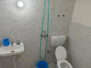 Bathroom in 2 BHK Apartment at Bedarwals Sixty Three Golf Drive, Sector 63 – for Rent