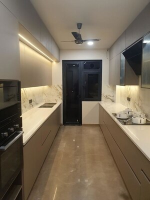 Kitchen in 3 BHK Builder Floor at Palam Vihar – for Rent
