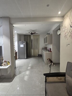 Living Room in 2 BHK Apartment at Hallmark Sunnyside, Manchirevula – for Rent