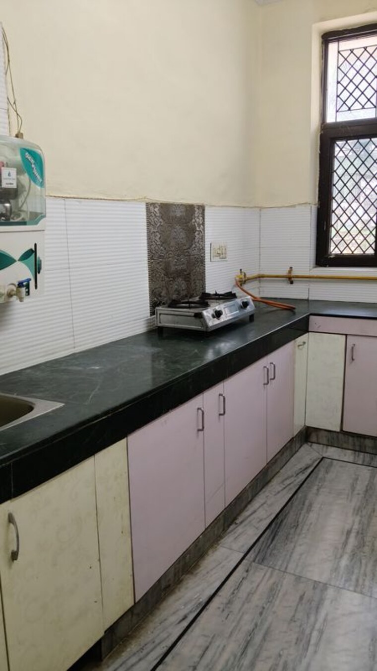 Kitchen, spring-field 1 Bedroom 125 Sq.Ft. Builder Floor In Sector 31 Faridabad 10687524