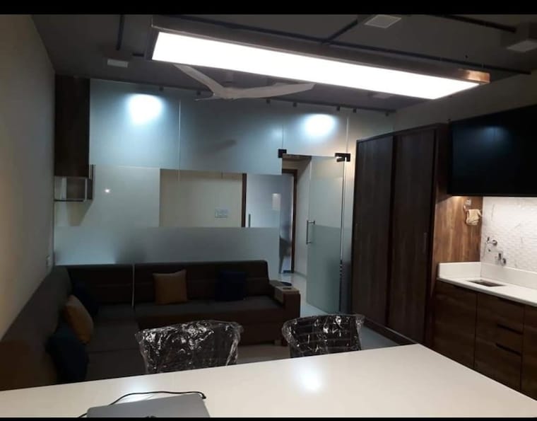 Living Room, science city Commercial Office Space 735 Sq.Ft. In Science City Ahmedabad 10687545