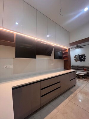 Kitchen in 3 BHK Apartment at Green Residency, Kharar Mohali Road – for Sale