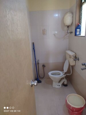 Bathroom in 2 BHK Apartment at Shiv Shrishti CHS, Powai – for Rent