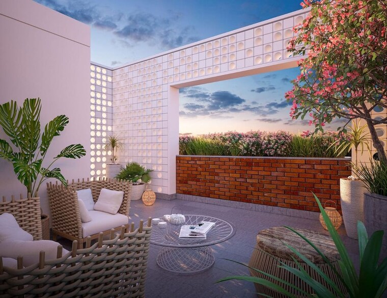 Exterior View, myrah-36 4 Bedroom 900 Sq.Ft. Villa In Bill Vadodara 10664671