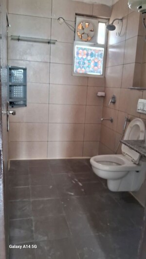 Bathroom in 3 BHK Apartment at Motiaz Royal Citi, Ambala Highway – for Rent