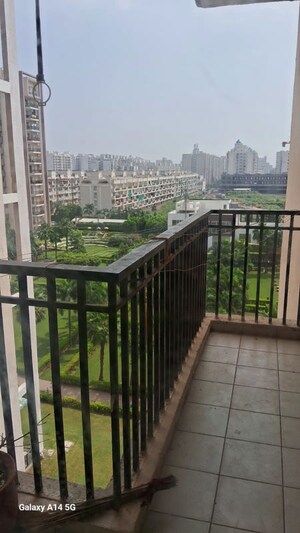 Balcony in 3 BHK Apartment at Motiaz Royal Citi, Ambala Highway – for Rent