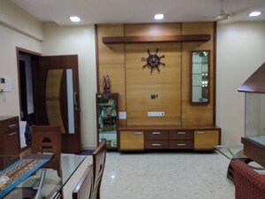 Living Room in 3 BHK Apartment at Satellite Tower, Goregaon East – for Rent