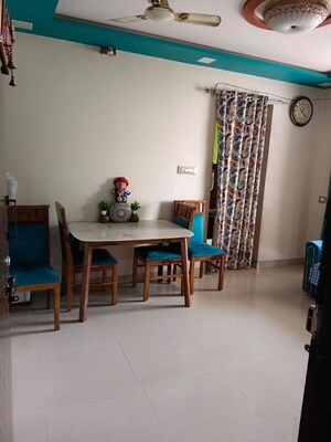 Living Room in 1 BHK Apartment at Tharwanis Rosalie, Kalyan West – for Sale