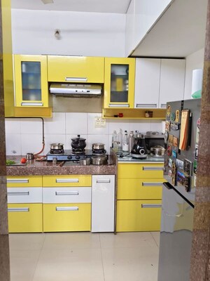 Kitchen in 2.5 BHK Apartment at Kanakia Spaces Niharika, Manpada – for Sale