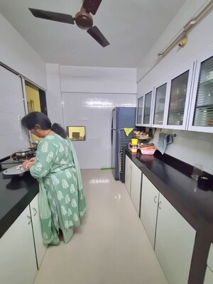 Kitchen in 2 BHK Apartment at Mansi Vihar, Malad East – for Rent