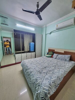 Bedroom in 2 BHK Apartment at Mansi Vihar, Malad East – for Rent
