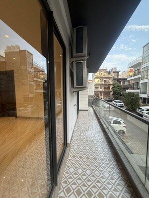 Balcony in 3 BHK Builder Floor at Sector 22 – for Rent