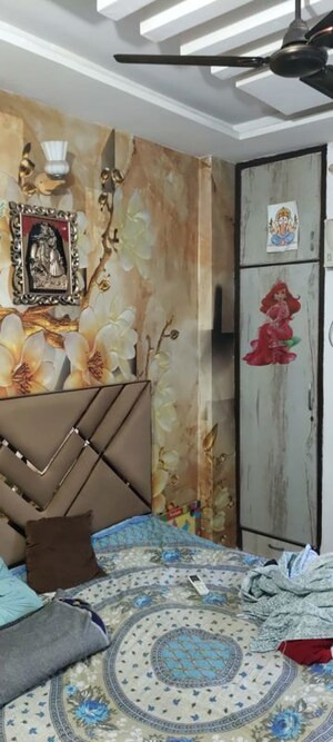 Bedroom in 2 BHK Builder Floor at Rohini Sector 38 – for Sale