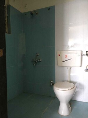 Bathroom in 1 BHK Apartment at SiddhiVinayak Selene Park, Hadapsar – for Rent