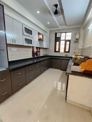 Kitchen in 3 BHK Builder Floor at Green Fields Colony – for Rent