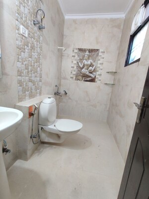 Bathroom in 3 BHK Builder Floor at Green Fields Colony – for Rent