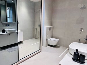 Bathroom in 4 BHK Villa at Myrah 32, Chhani – for Sale