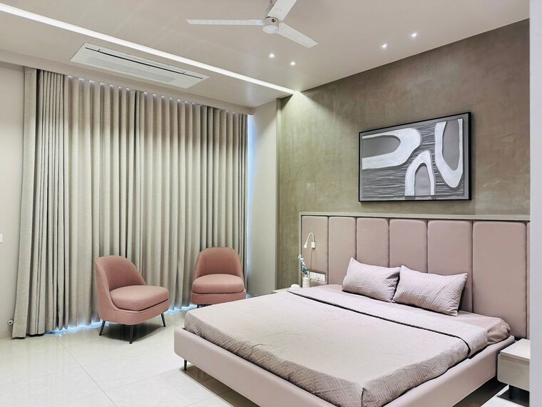Master Bedroom, myrah-32 4 Bedroom 1420 Sq.Ft. Villa In Chhani Vadodara 10458323
