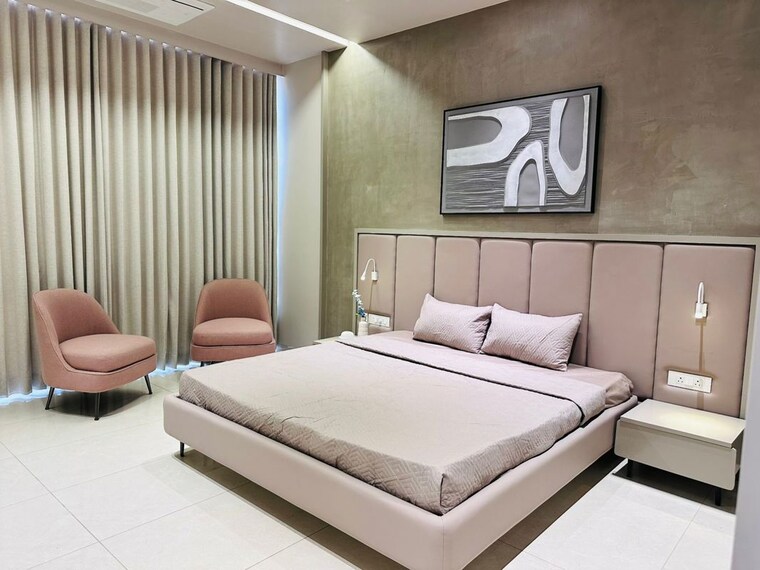 Bedroom, myrah-32 4 Bedroom 1420 Sq.Ft. Villa In Chhani Vadodara 10458323