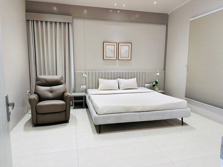 Master Bedroom, myrah-32 4 Bedroom 1420 Sq.Ft. Villa In Chhani Vadodara 10458323