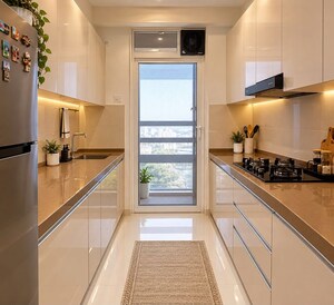 Kitchen in 2 BHK Apartment at Ashapura F Residences, Malad East – for Rent
