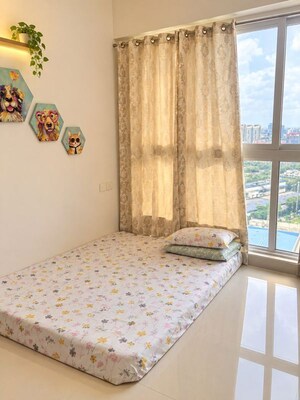 Bedroom in 2 BHK Apartment at Ashapura F Residences, Malad East – for Rent