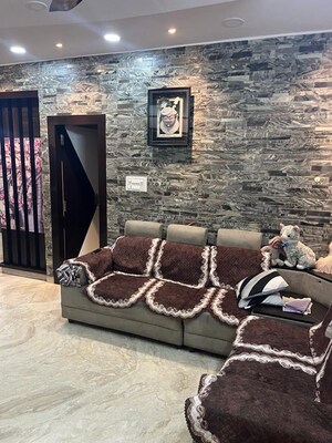 Living Room in 3 BHK Apartment at Naidu Layout – for Sale
