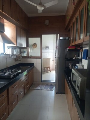 Kitchen in 3 BHK Apartment at Kumar Presidency, Koregaon Park – for Rent