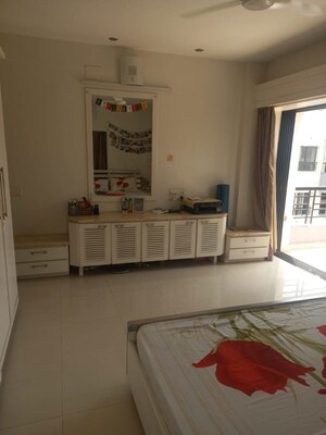 Master Bedroom in 3 BHK Apartment at Kumar Presidency, Koregaon Park – for Rent