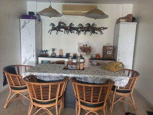 Dining area in 3 BHK Apartment at Kumar Presidency, Koregaon Park – for Rent
