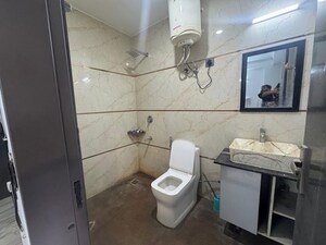 Bathroom in 2 BHK Apartment at Saket – for Rent
