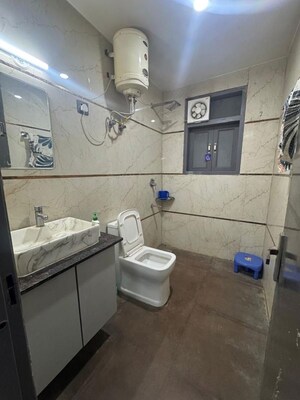 Bathroom in 2 BHK Apartment at Saket – for Rent