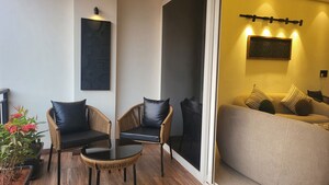 Living Room in 3 BHK Apartment at Anjuna – for Rent