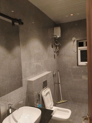 Bathroom in 3 BHK Apartment at Anjuna – for Rent