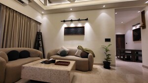 Living Room in 3 BHK Apartment at Anjuna – for Rent