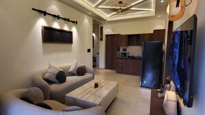 Living Room in 3 BHK Apartment at Anjuna – for Rent